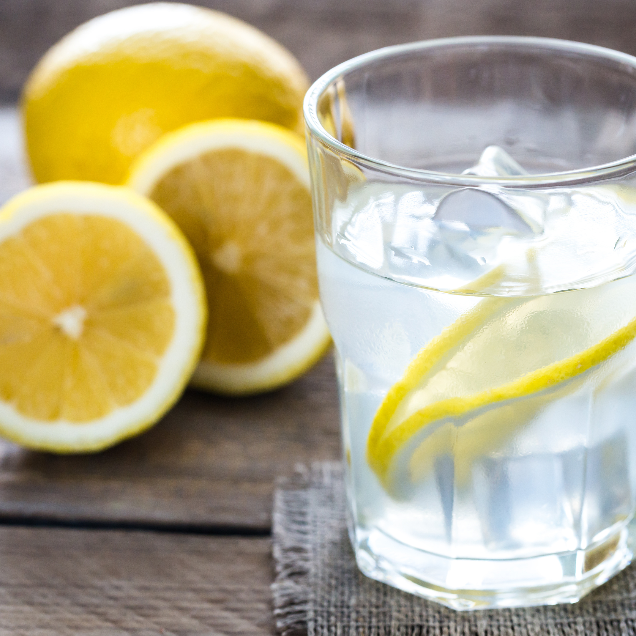 lemon water