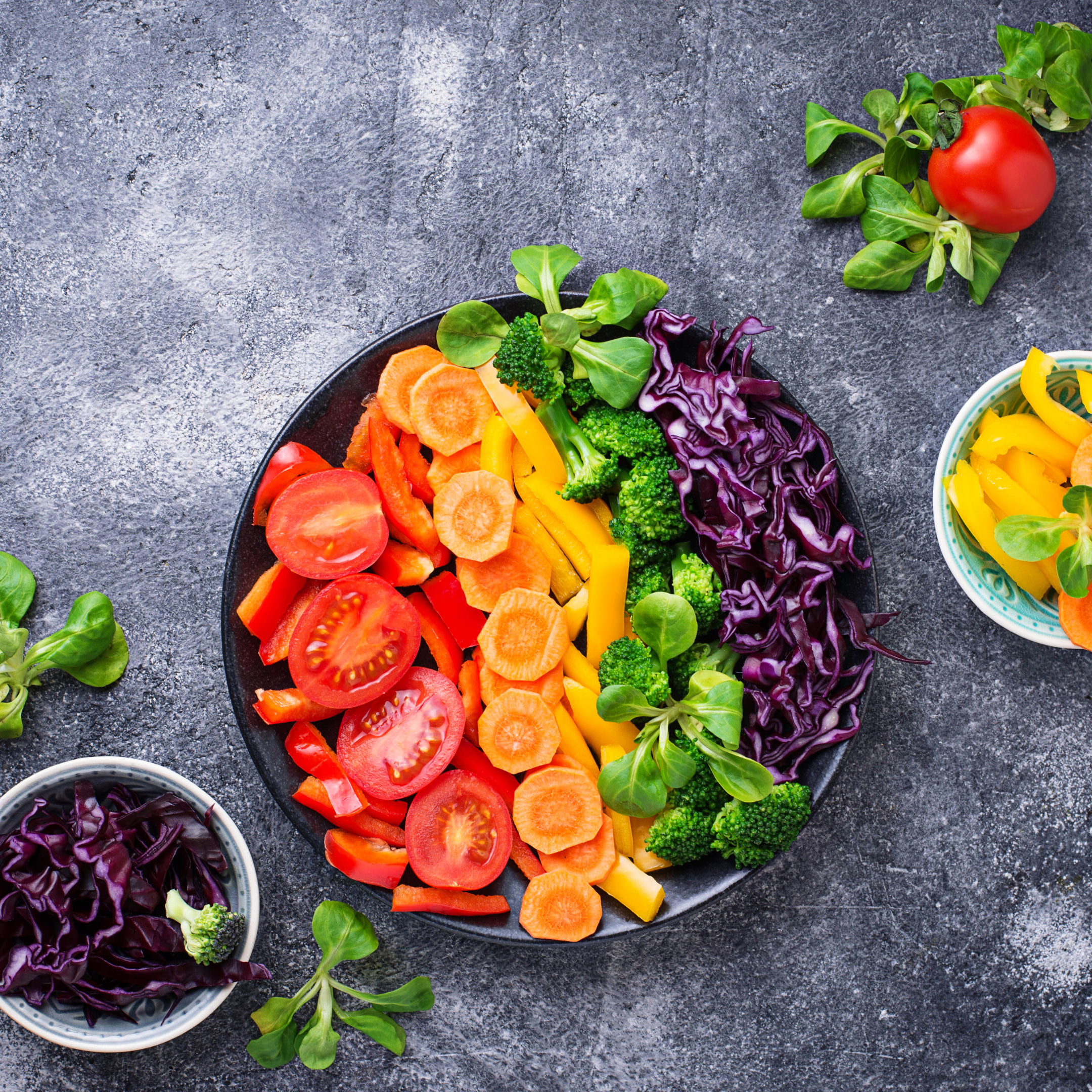rainbow bowl